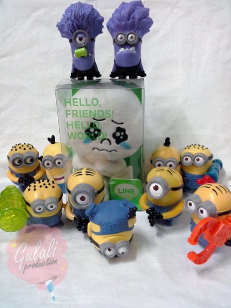 minions and cony